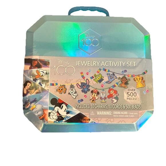 Disney 100 Jewelry Activity Set NEW over 500 pieces‎ - Picture 1 of 5